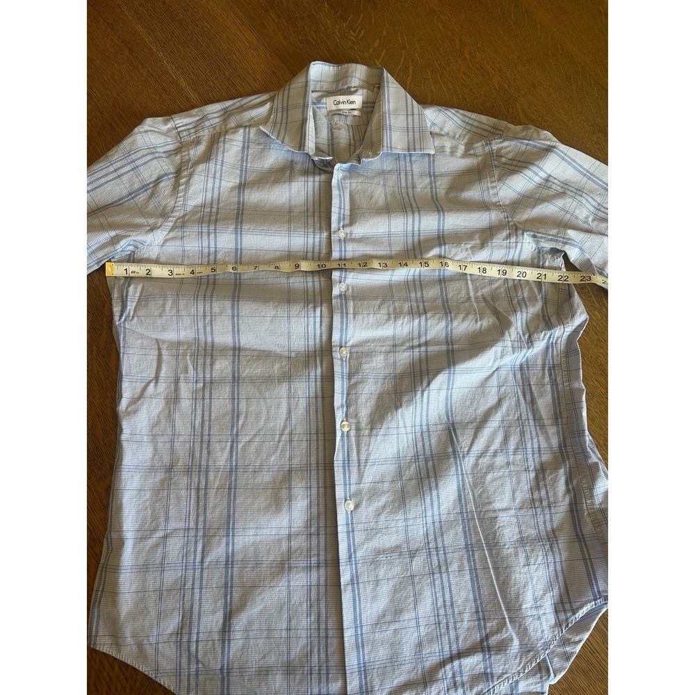 Calvin Klein‎ Men's Slim Fit Dress Shirt – Size 16  34/35 - Picture 10 of 12